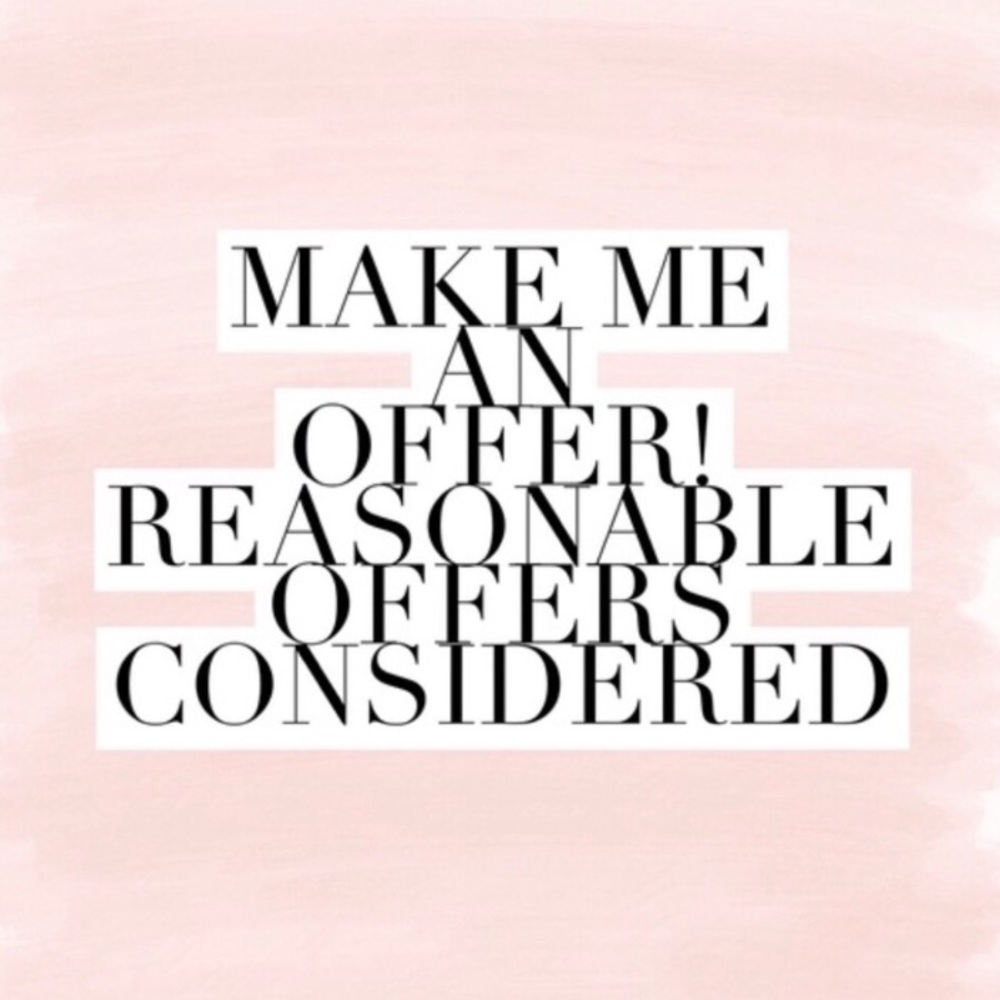 Reasonable offers considered!